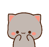 Peach Goma Fire Power Sticker