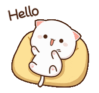 Peach Goma Hello Peach And Goma Sticker