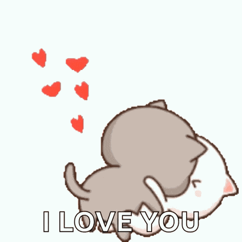 Peach Goma Kissing GIF