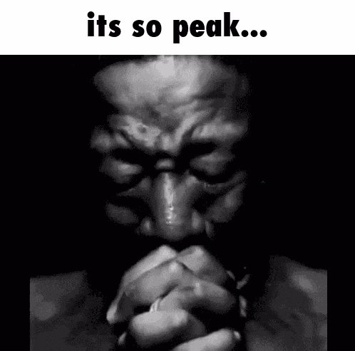 Peak Its So Peak GIF