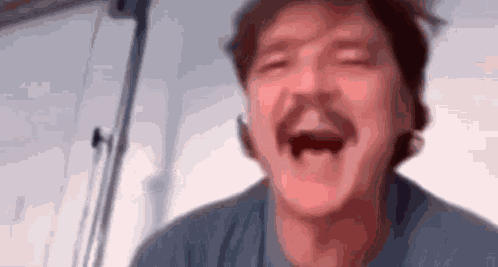 Pedro Pascal Happy Sad GIF