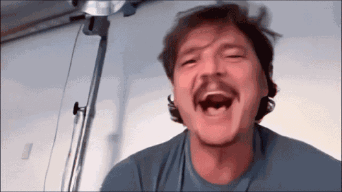 Pedro Pascal Mandalorian GIF