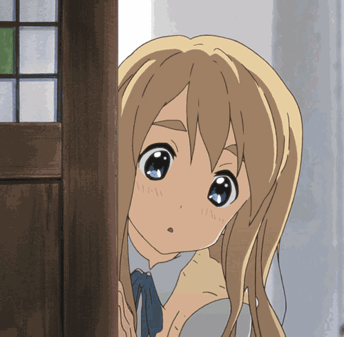 Peeking Looking GIF
