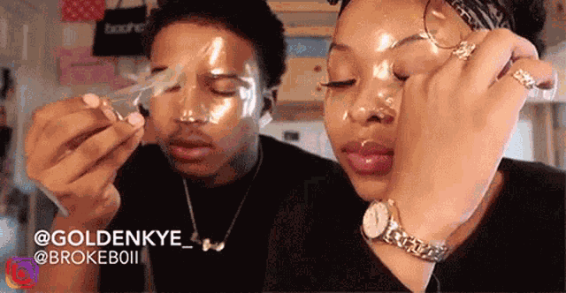 Peeling Facial Care GIF