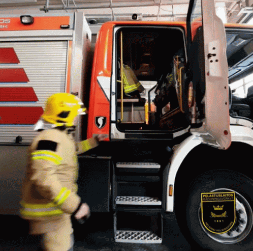Pelastuslaitos Brandbil GIF