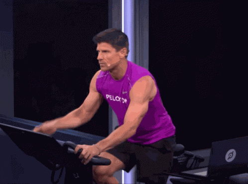 Peloton Spinning GIF