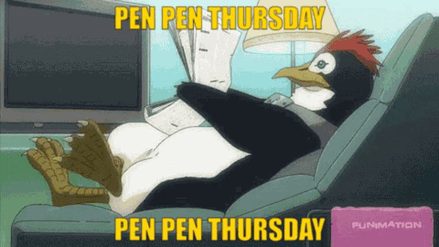 Pen Pen Thursday GIF