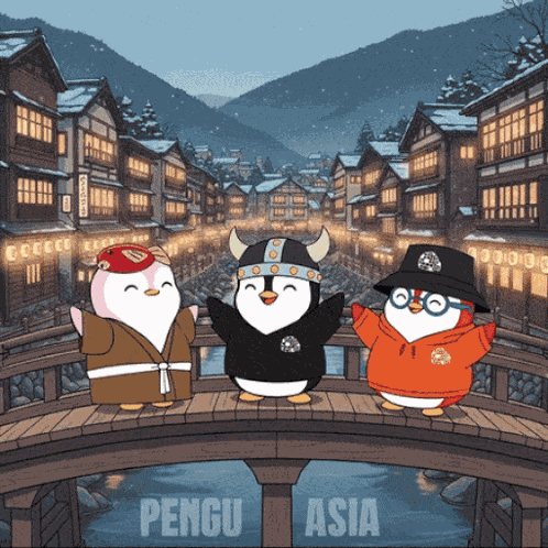 Pengu Asia Asia Pengu GIF