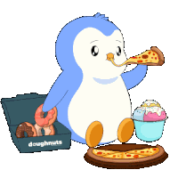 Pengu Pudgy Sticker