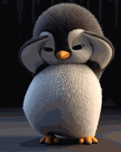 Penguin Dance Mefirst5ive GIF