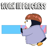 Penguin Self Care Sticker