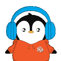 Penguin Sound Sticker
