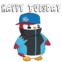 Penguin Tuesday Sticker