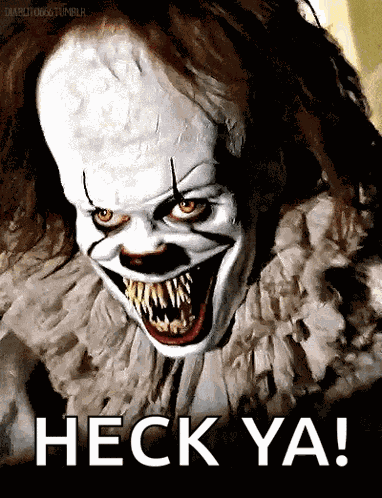 Pennywise It GIF
