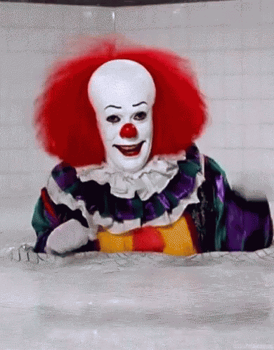 Pennywise Watching GIF