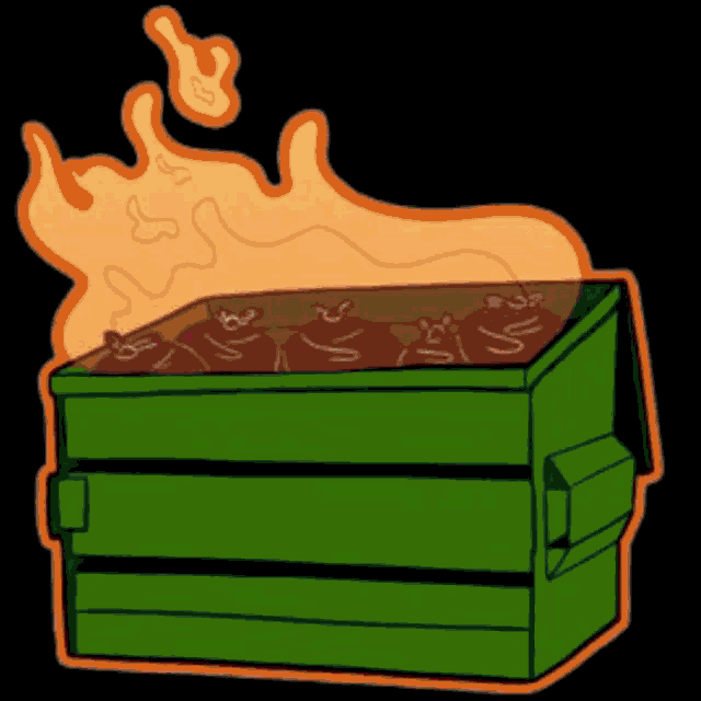 Pepe Dumpster GIF