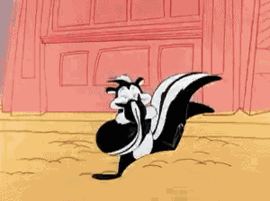 Pepe Le Pew Penelope Pussycat GIF