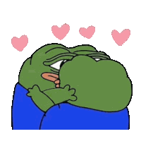 Pepe Love Sticker