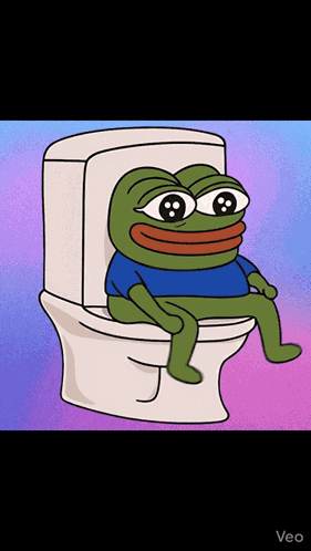 Pepe Sit The Frog GIF