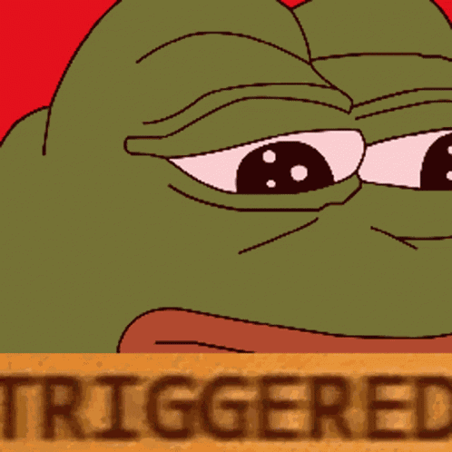 Pepe The Frog Triggered GIF