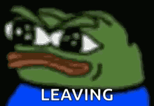 Pepe Walking Away GIF