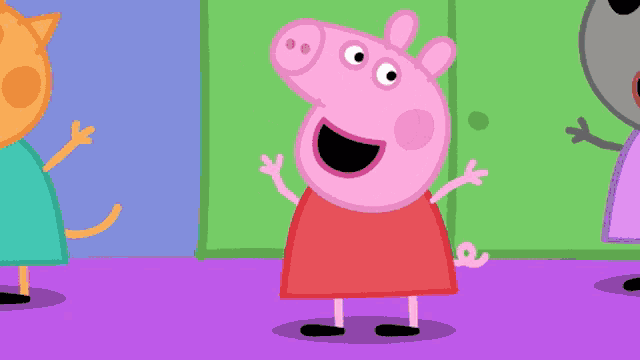 Peppa Pig Dancing GIF