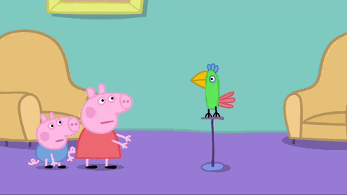 Peppa Pig Polly GIF