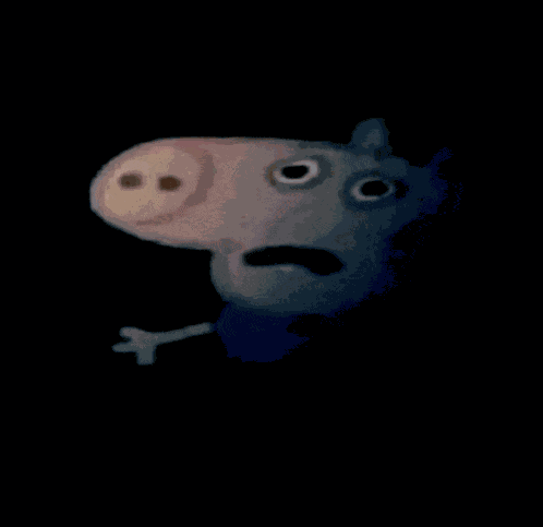 Peppa Pig Scared Meme