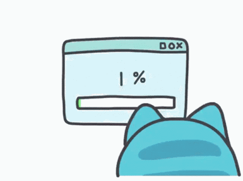 Percentage Loading GIF