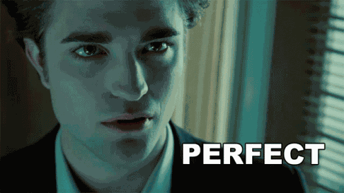 Perfect Edward Cullen GIF