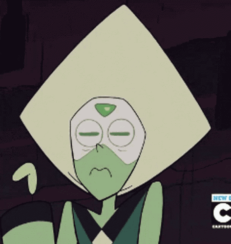 Peridot Shifty Eyes GIF