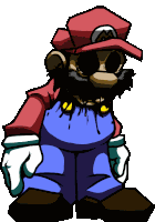 Personalized Mario Idle Sticker