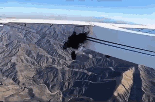 Pesawat Plane Crash GIF