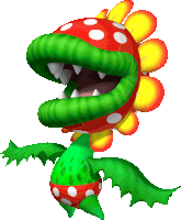 Petey Piranha Mario Sticker