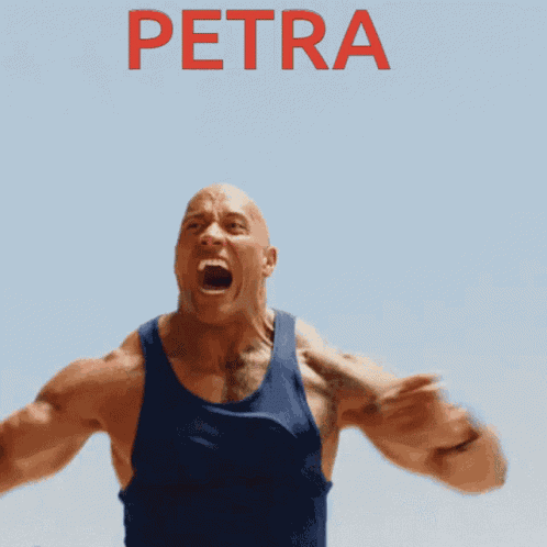 Petra The Rock GIF