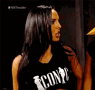 Peyton Royce Hair Flip GIF