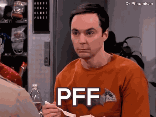Pff Sheldon Cooper GIF