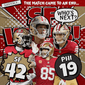 Philadelphia Eagles (19) Vs. San Francisco 49ers (42) Post Game GIF