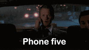 Phone Five High Five GIF