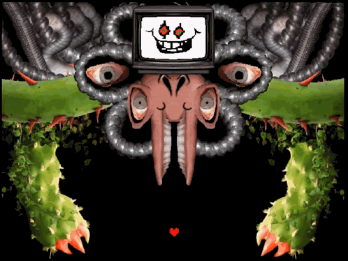Photoshop Flowey Omega Flowey GIF