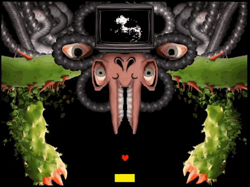 Photoshop Flowey Omega Flowey GIF