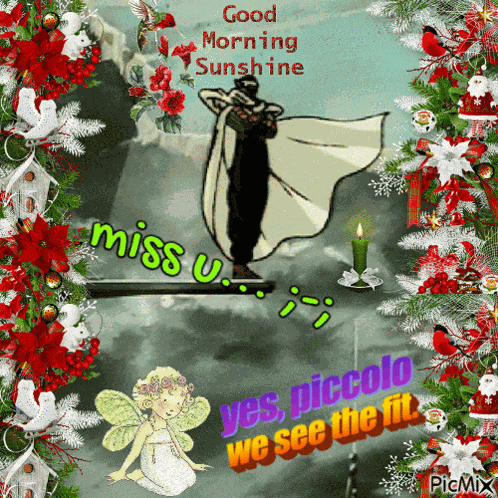 Piccolo Good Morning GIF