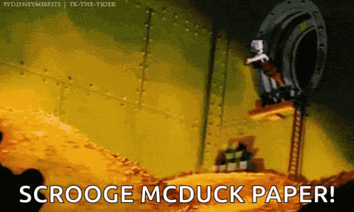 Picsou Scrooge GIF