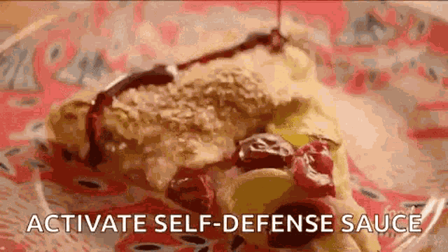 Pie Sauce GIF