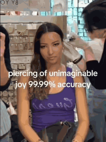 Piercing Of Unimaginable Joy Funny GIF