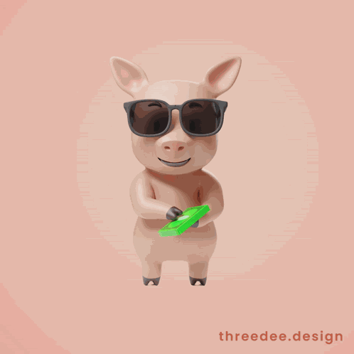 Pig Money GIF