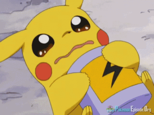 Pikachu Crying GIF
