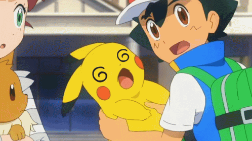 Pikachu Dizzy GIF