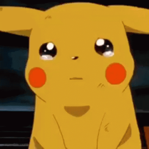 Pikachu Llorando GIF