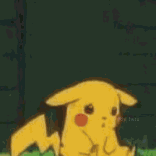 Pikachu Sad Sad Pikachu GIF